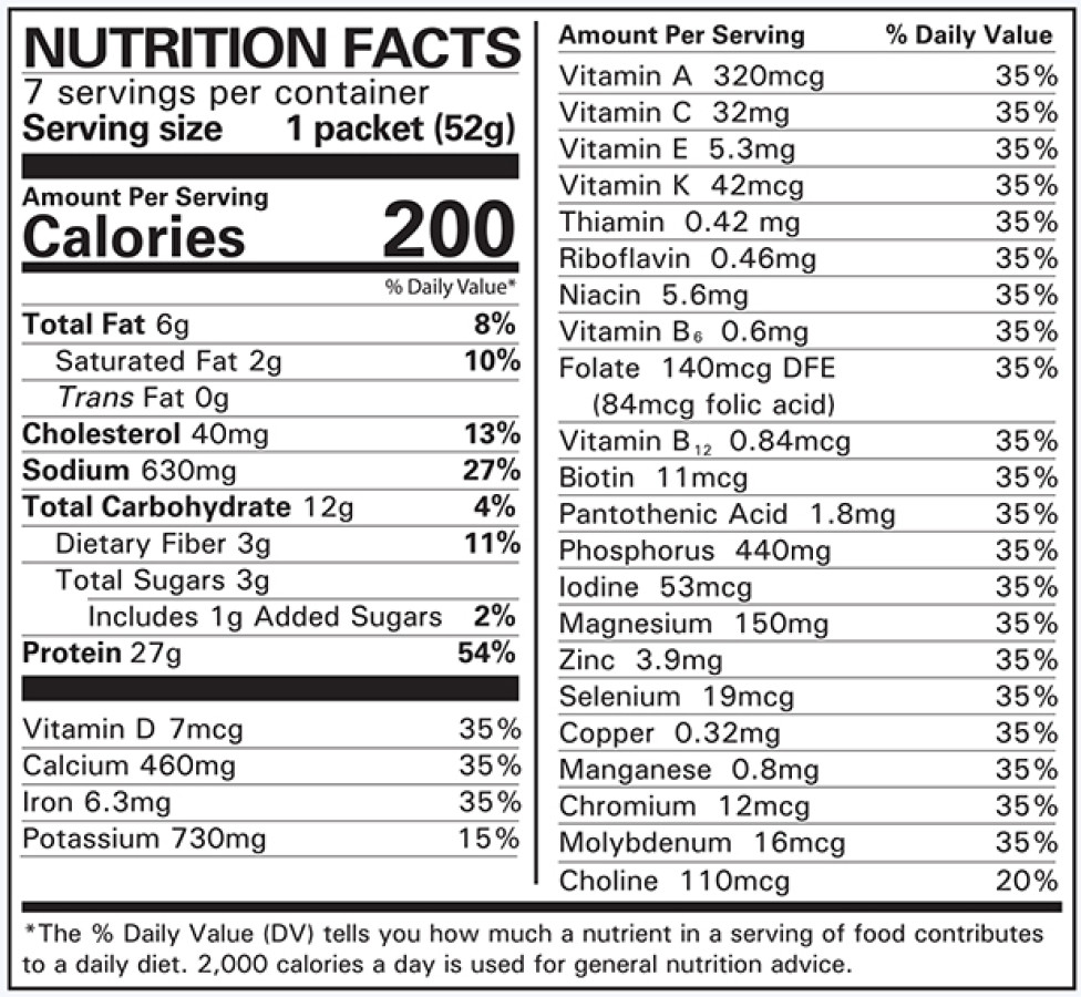 New Direction Advanced High Protein Strawberry Creme Shake Clinical 