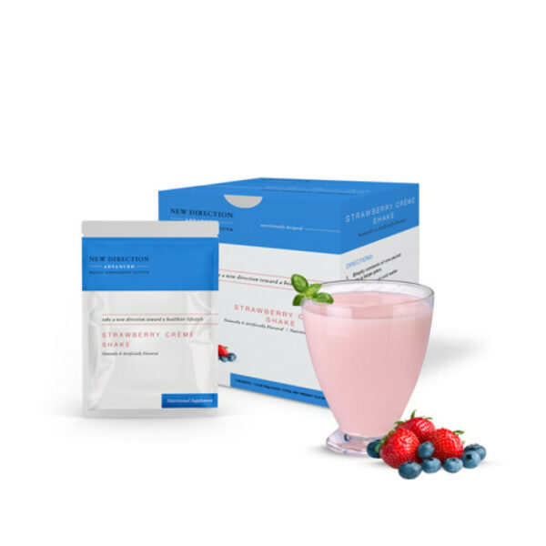 New Direction Advanced Strawberry Creme Shake