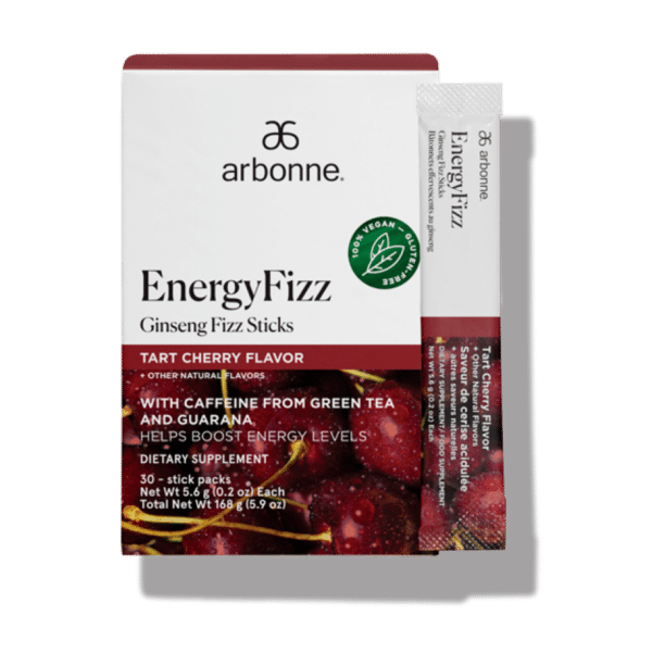 Arbonne Tart Cherry Energy Fizz Sticks