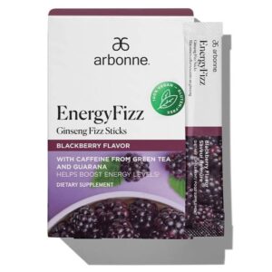 Arbonne Blackberry Energy Fizz Sticks