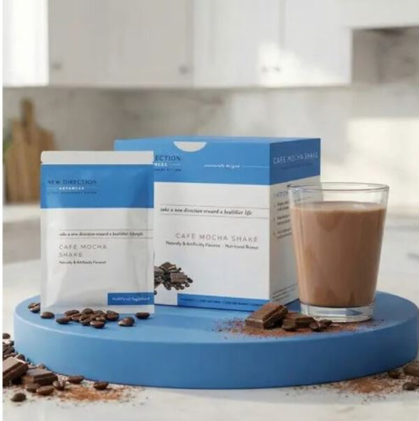 New Direction Cafe Mocha Shake - Clinical Nutrition Center Store New Direction Cafe Mocha Shake