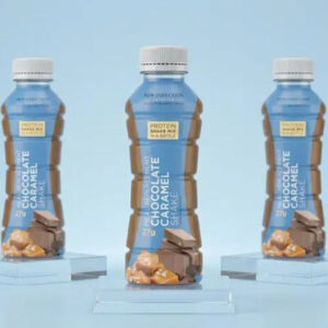 Chocolate Caramel Shake in a bottle