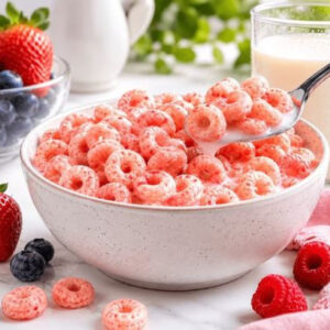 Fruity Hoops Protein Cereal