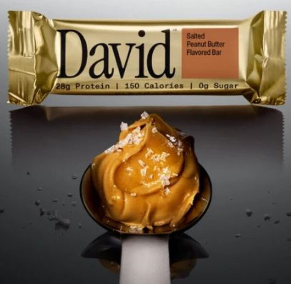 David Salted Peanut Butter Bar - Clinical Nutrition Center Store David Salted Peanut Butter Bar